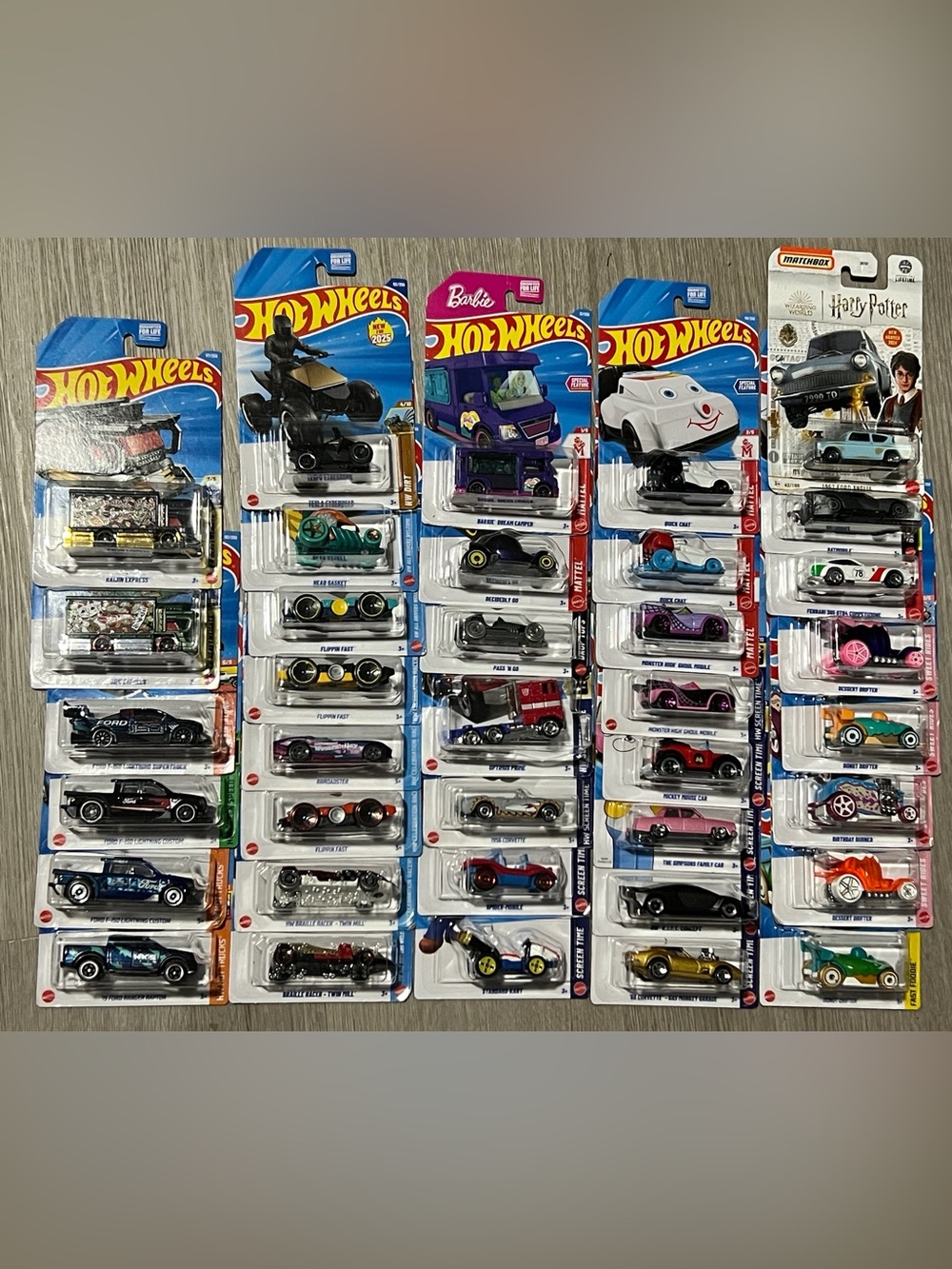 37 - Hot Wheels Assorted Multi-Color